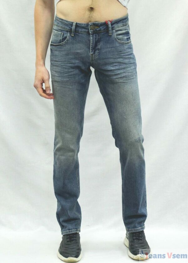 Голубые джинсы с потертостями арт. 12930/20 Jeans Vsem