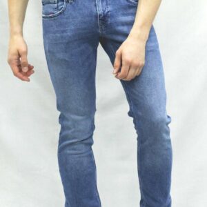 Синие джинсы с потертостями арт. 12939/20 Jeans Vsem