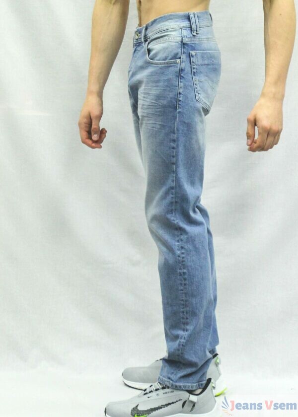 Голубые джинсы с потертостями арт. 12947/20 Jeans Vsem