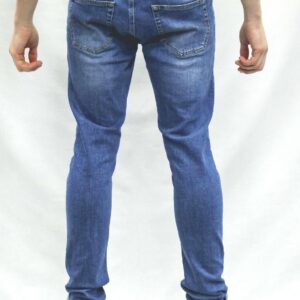 Синие джинсы с потертостями арт. 12949/20 Jeans Vsem