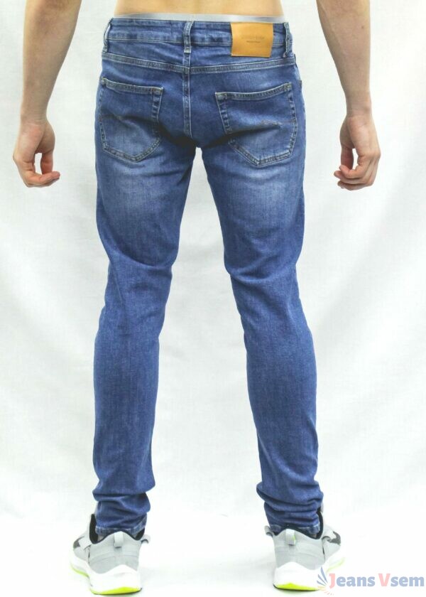 Синие джинсы с потертостями арт. 12949/20 Jeans Vsem