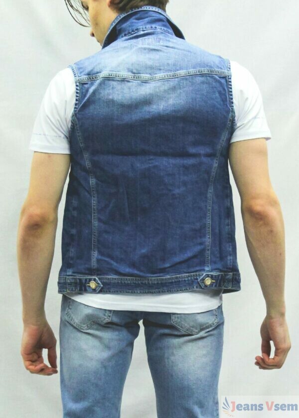 Джинсовая жилетка арт. 40365/20 Jeans Vsem